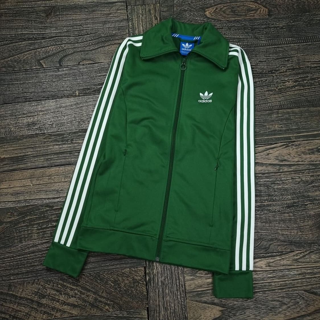 [ADIDAS] 아디다스 유로파 져지 트랙탑 집업 자켓 그린 M16603 상품이미지1