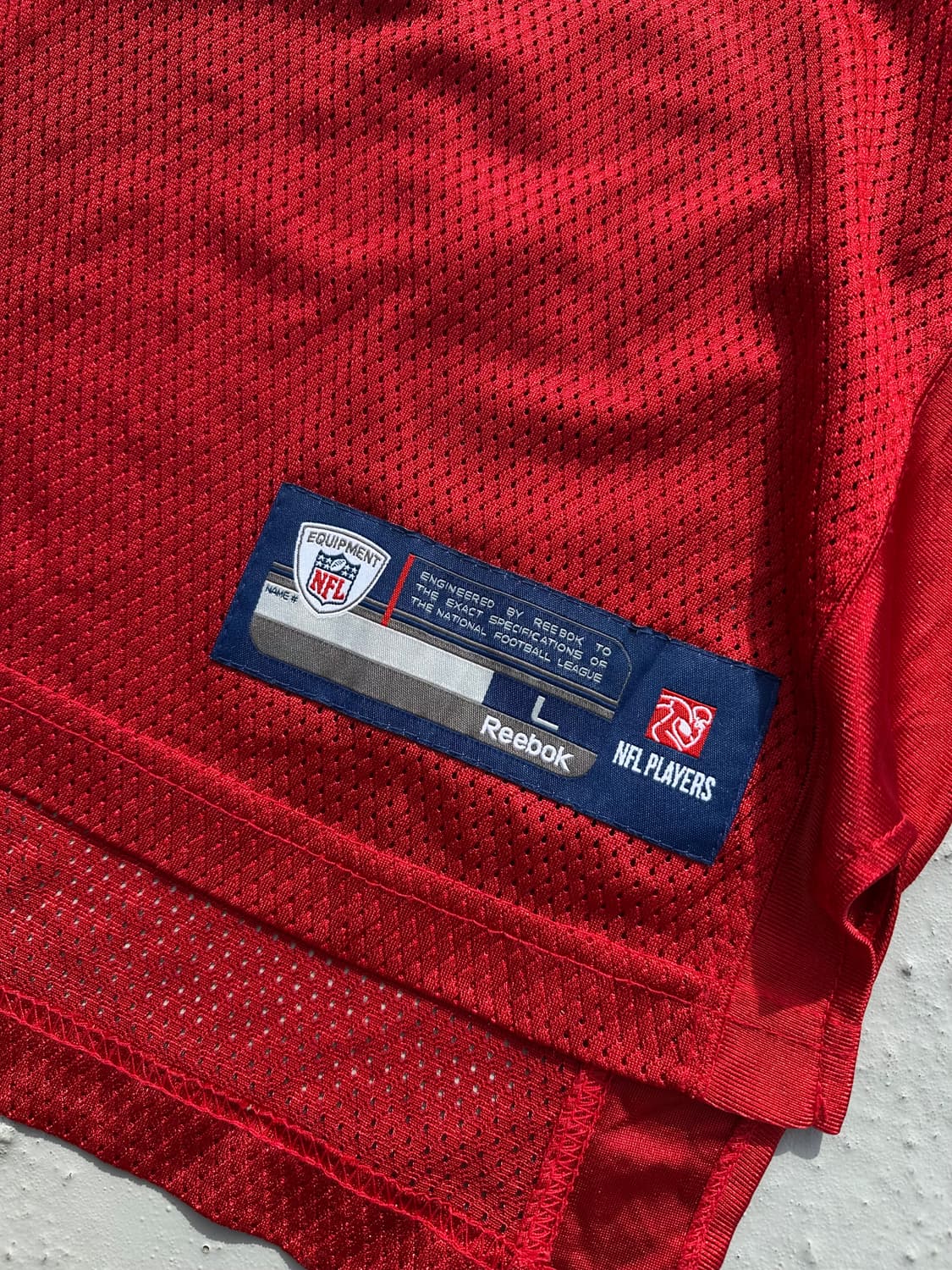 NFL 풋볼져지 레드 90 상품이미지2