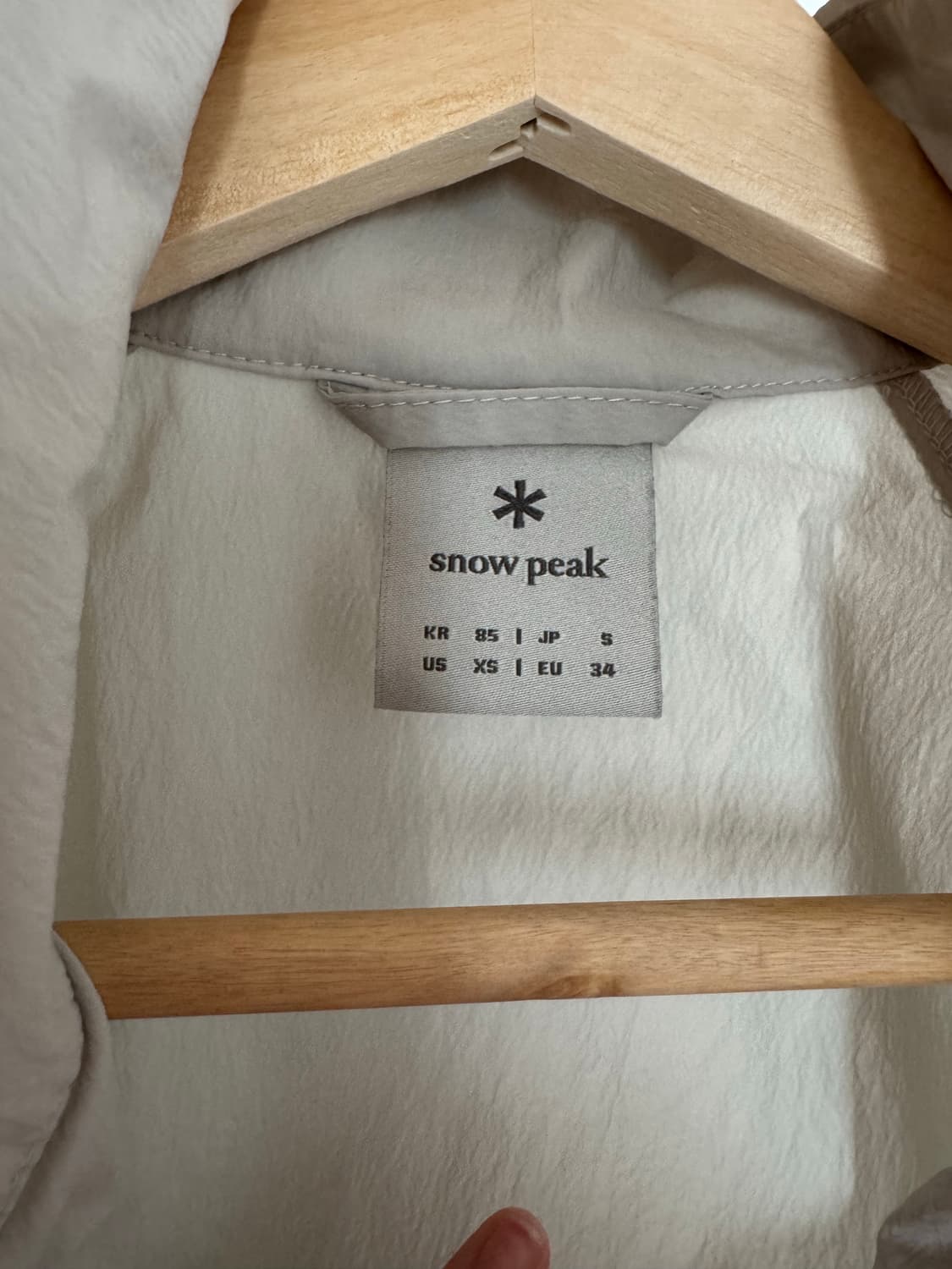 Snowpeak 바람막이  상품이미지3