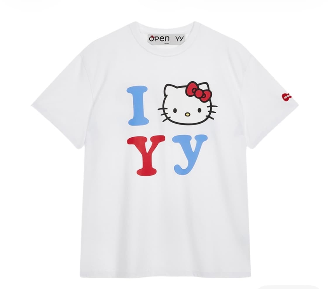 OPEN YY 오픈와이와이 x 헬로키티 티셔츠 상품이미지1