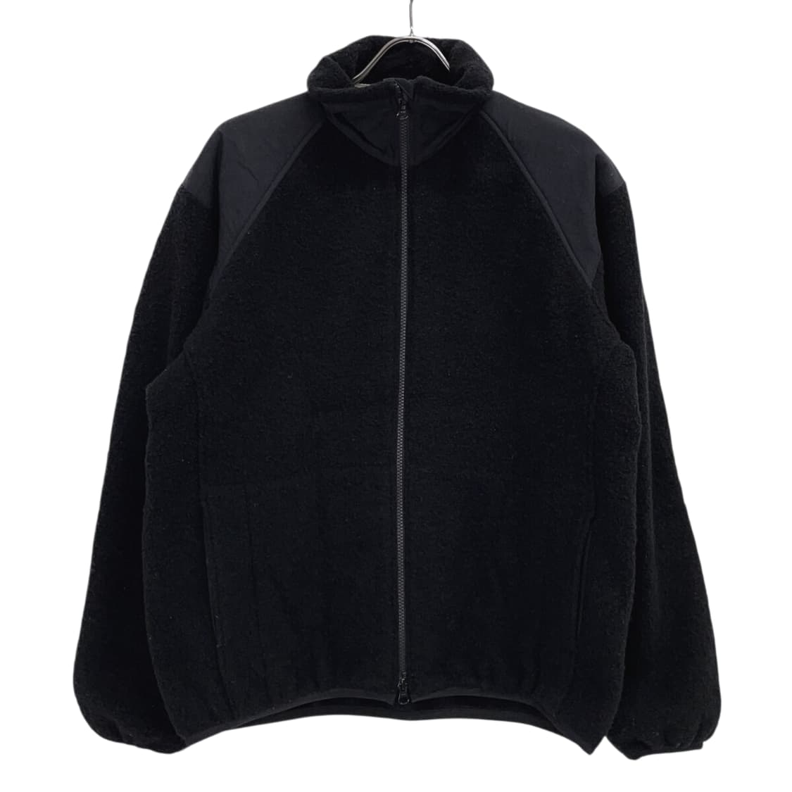 나나미카 보일드 울 플리스 자켓 블랙 상품이미지1