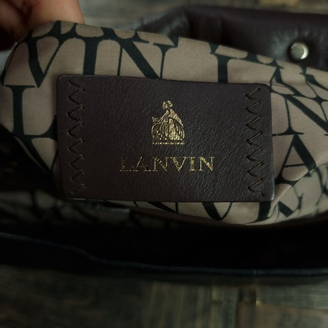 [랑방] 빈티지 레더 투웨이 크로스 토트백 P01603 상품이미지8