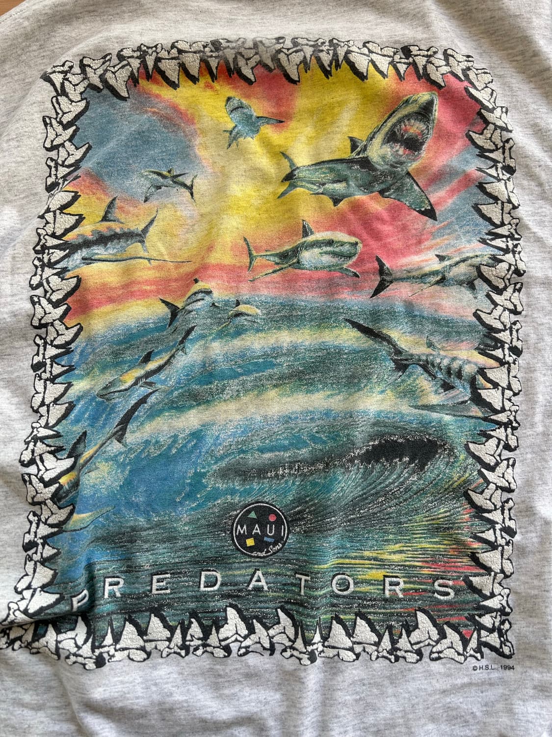 90‘s USA 마우이앤썬즈 티셔츠 상품이미지2