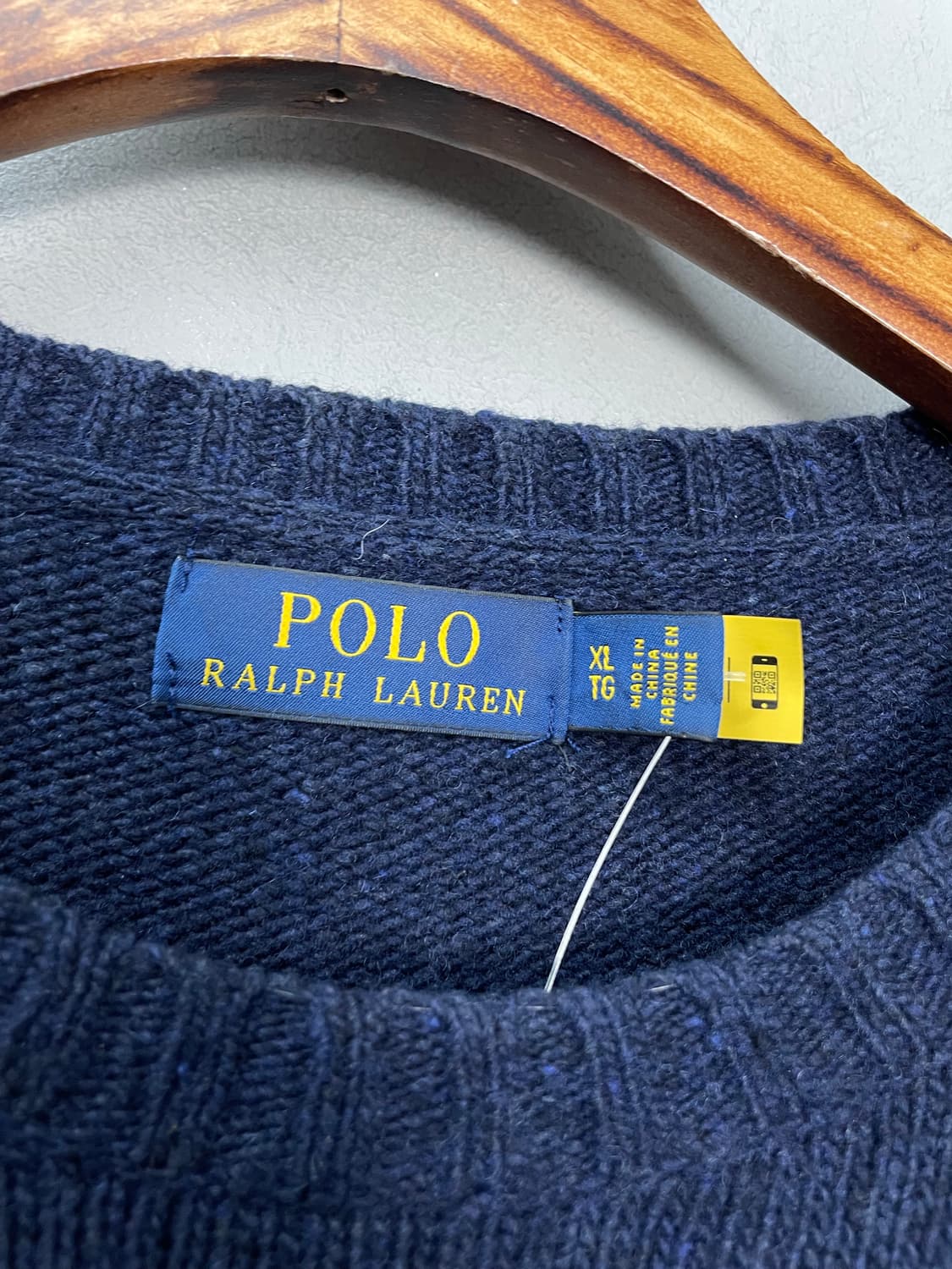 폴로 랄프로렌 네이비 울 니트 H1371 상품이미지5