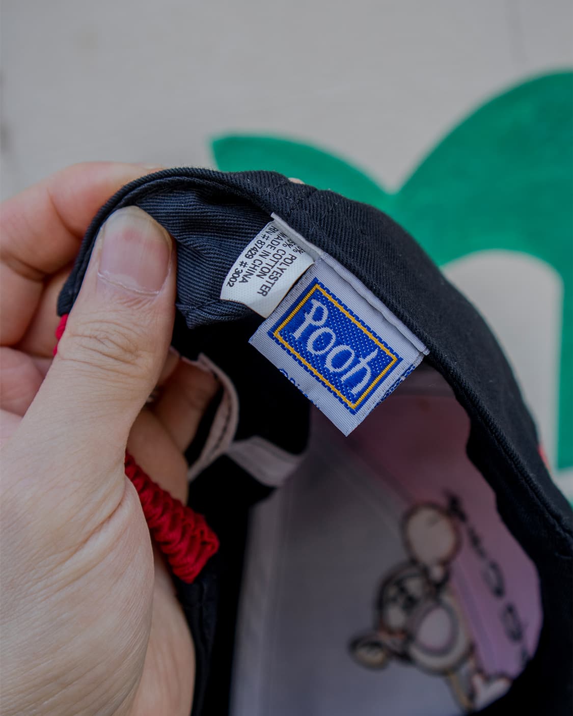 디즈니 Tigger Red Black 캡 상품이미지4