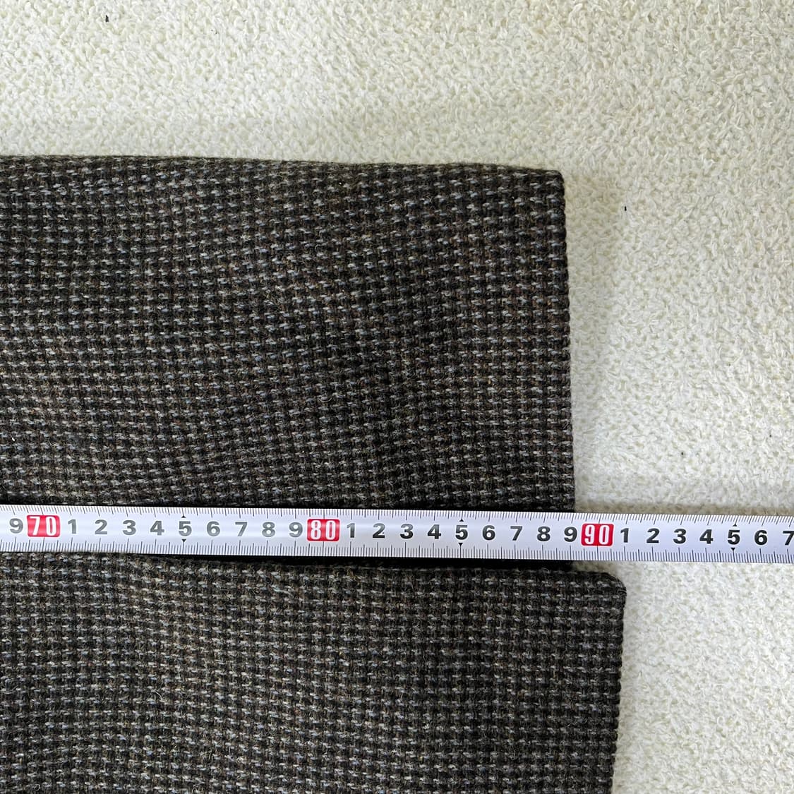 XS 타미힐피거 여성 체크 롱코트 0323M 상품이미지5