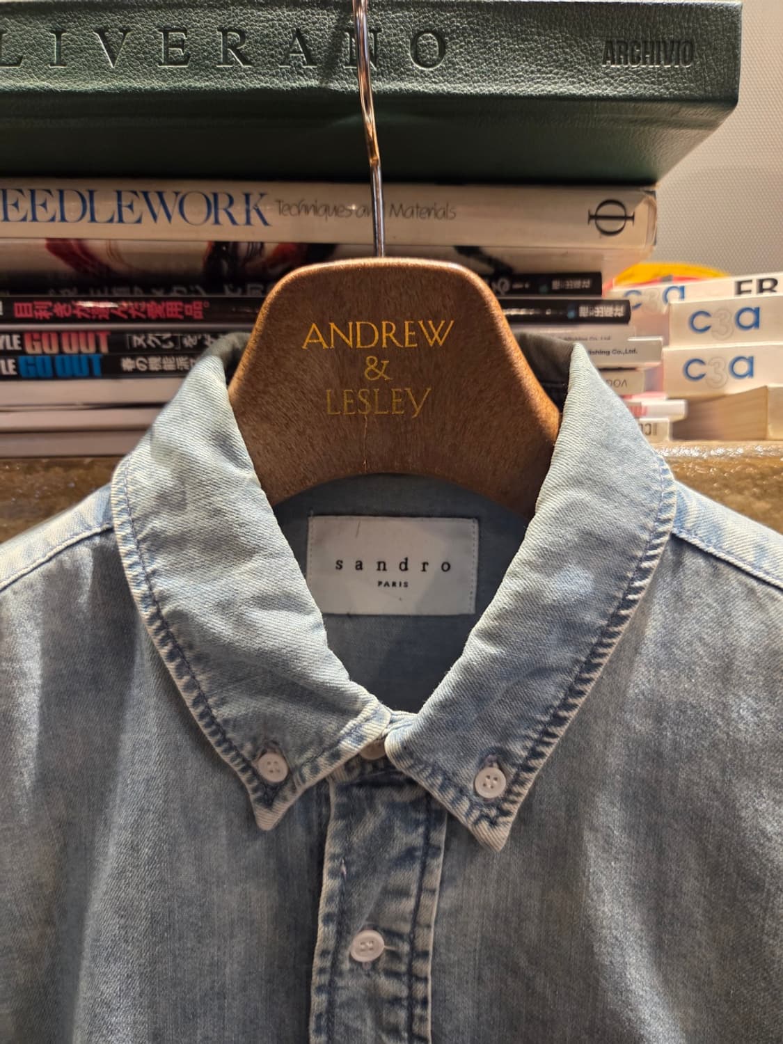 산드로 버튼다운셔츠  상품이미지8