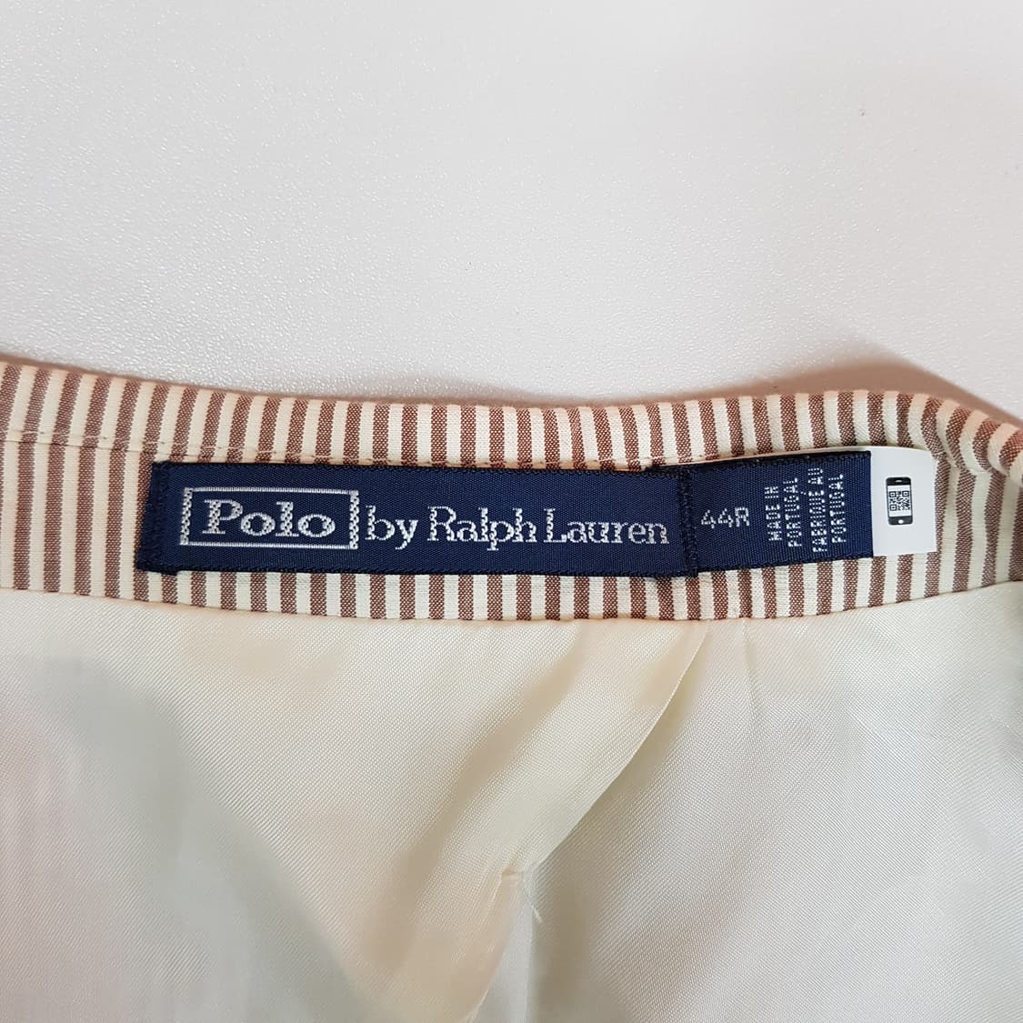 폴로 랄프로렌  스트라이프 코튼 블레이저 44R사이즈 상품이미지3