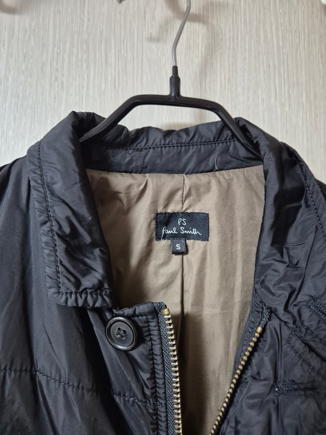 폴스미스 블랙 퀼팅 자켓 누빔자켓 S (90-95)남성 상품이미지4