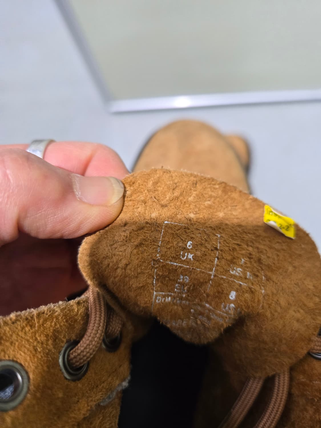 닥터마틴 1460 스웨이드 부츠 브라운 상품이미지5