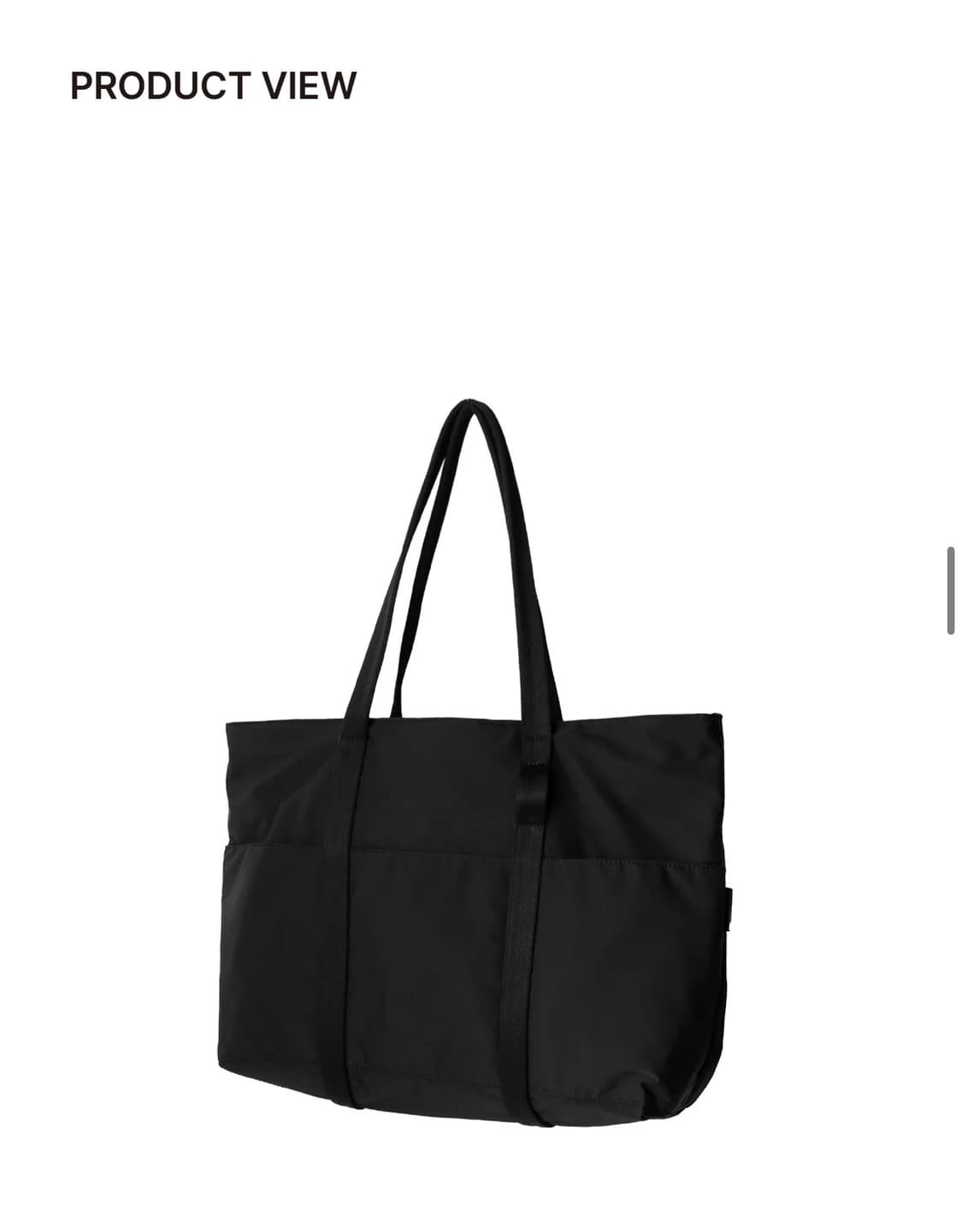 마지언타이틀 카페토트백 블랙 상품이미지1