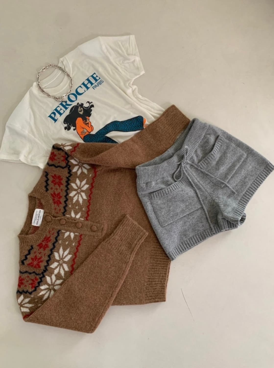 알파카 노르딕 니트 상품이미지1