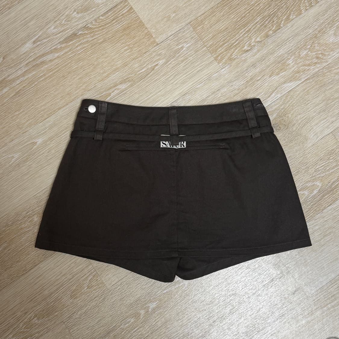 세터 우먼 피튼 코튼 스커트 팬츠 쉐도우 차콜 상품이미지4