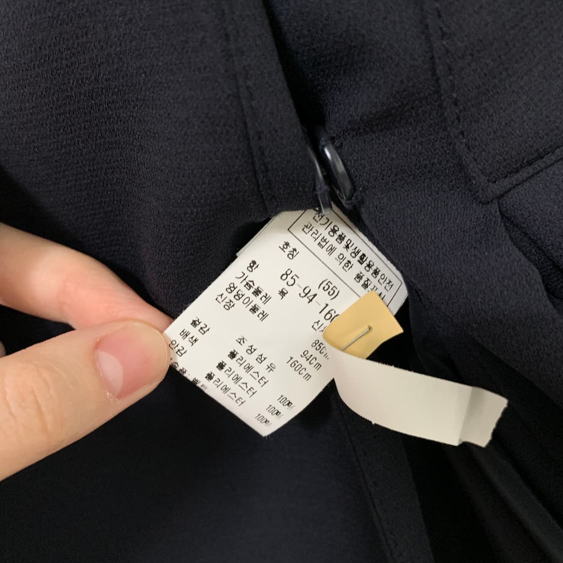 듀엘 블랙 카라 배색 플리츠 클래식 원피스 상품이미지6