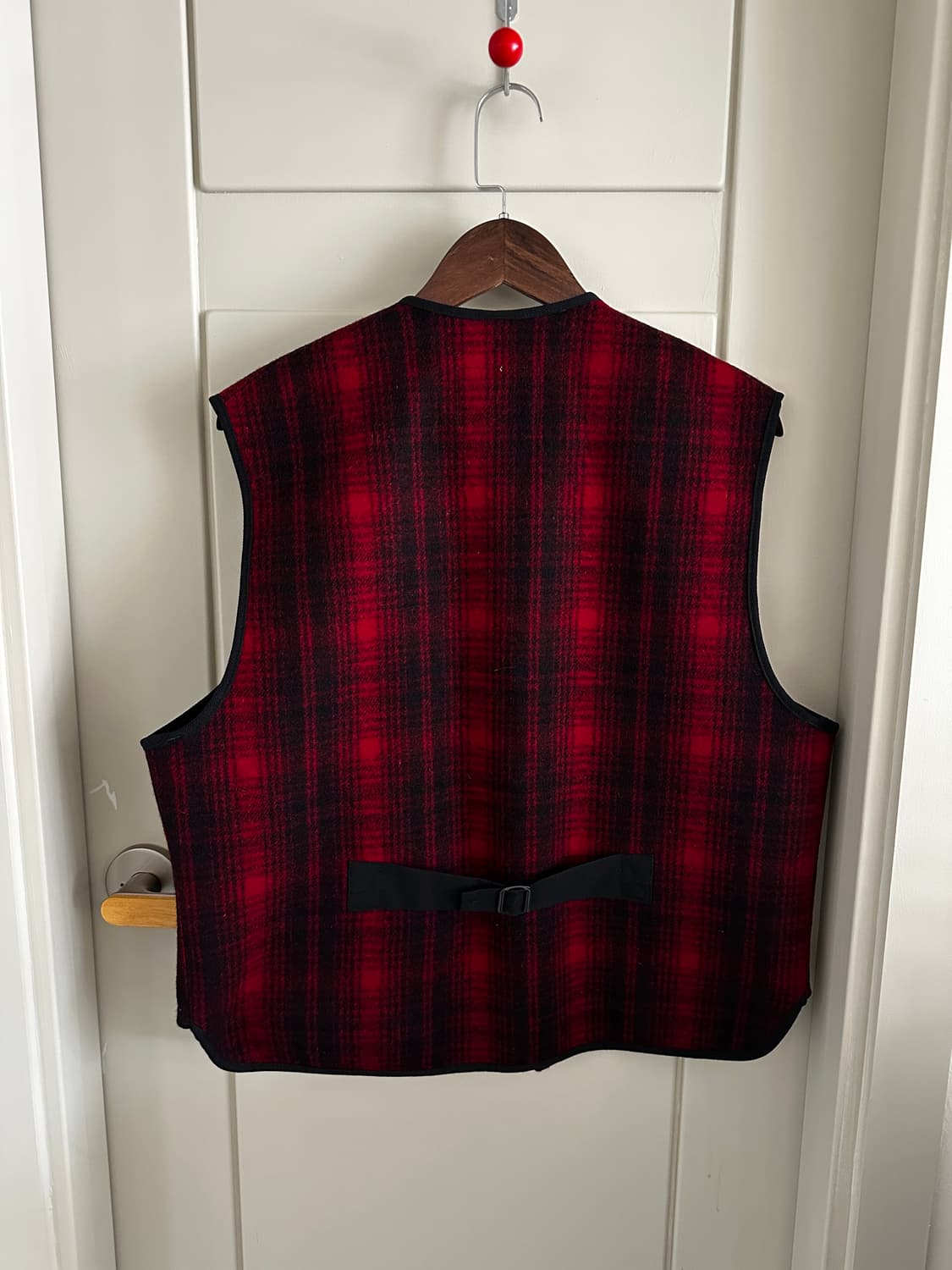 Woolrich u.s.a 울리치 울 체크 베스트 상품이미지4