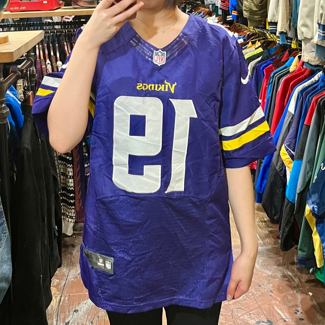 [HI] 나이키 NFL 미네소타 바이킹스 져지 퍼플 상품이미지2