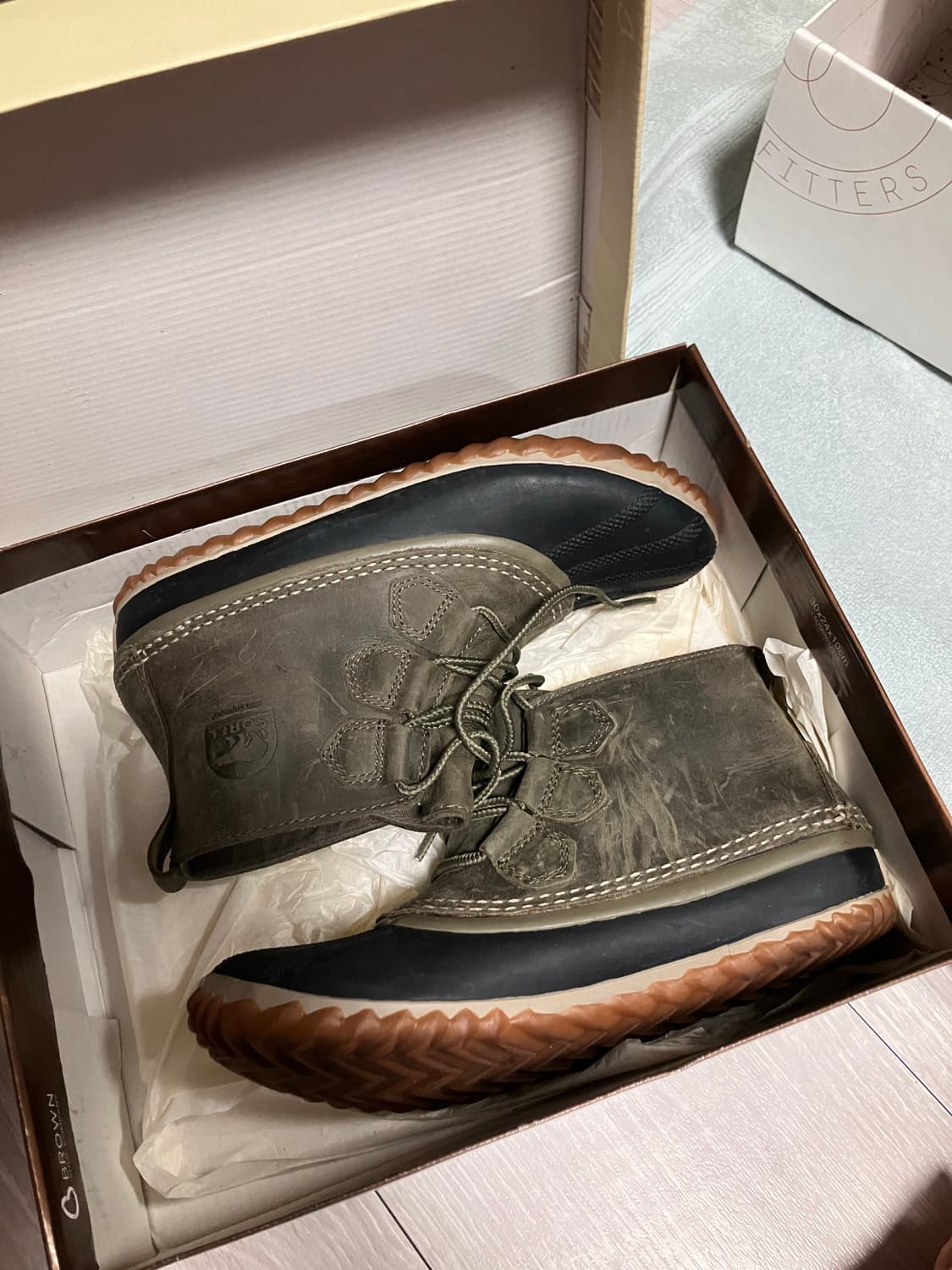 sorel out & about duck boots 소렐 덕부츠 레인부츠 상품이미지3