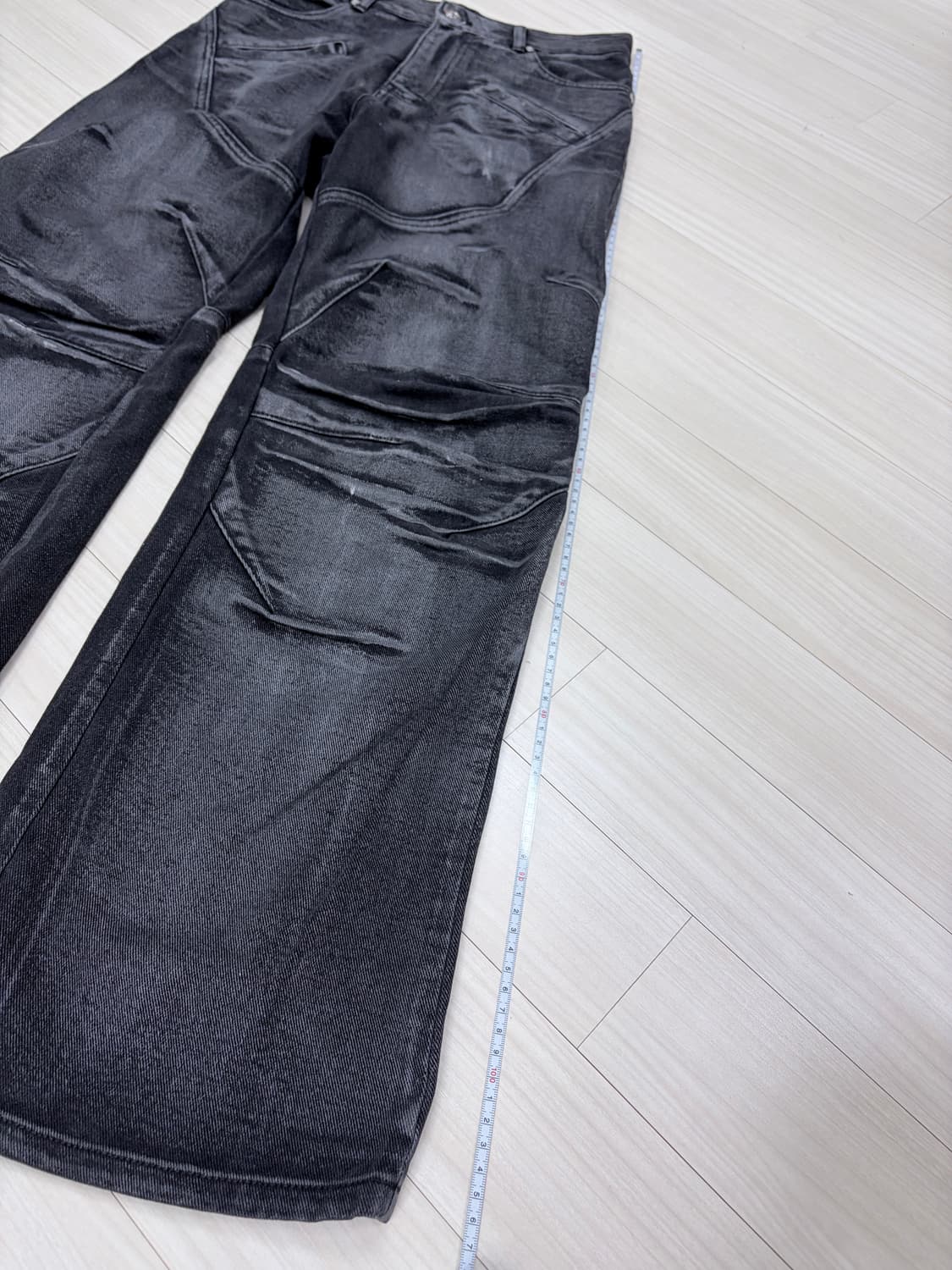 디앤에스알 바이커 코팅 데님 팬츠, 디앤써, dnsr 상품이미지7