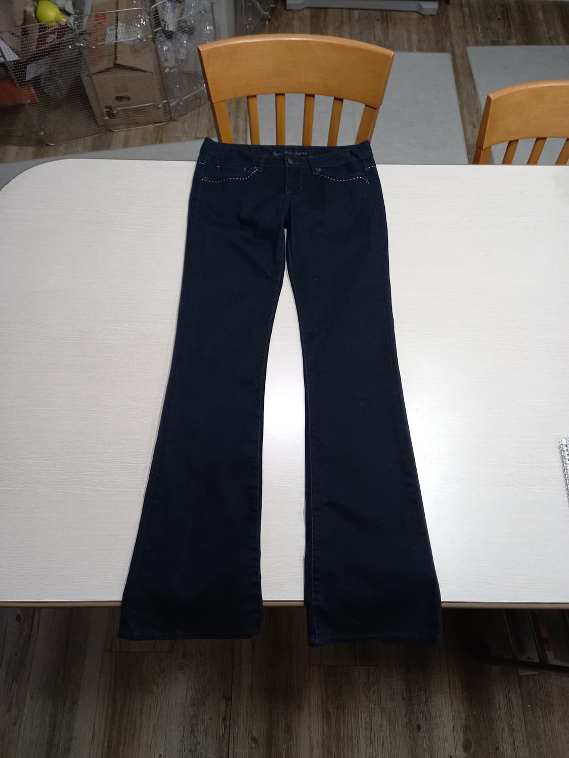 26 BEANPOLE Kor 골반 스판 부츠컷 블랙 26-601 상품이미지1