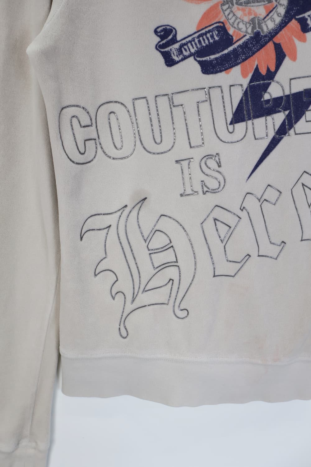  Juicy Couture Y2k Graphic Velour Hoodie 상품이미지9