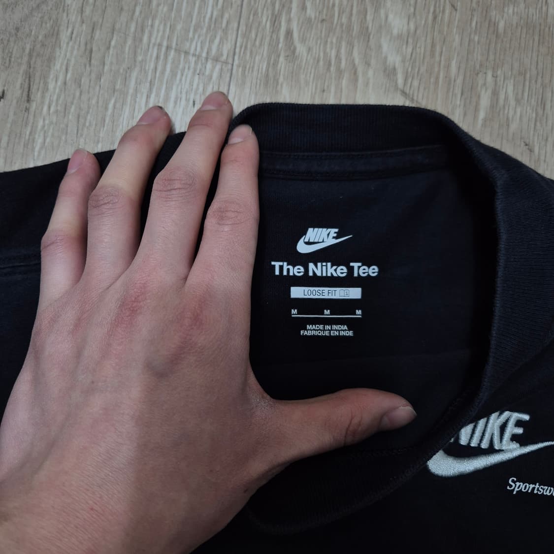 나이키 스포츠웨어 레터링 스우시 반팔티 M(95) 상품이미지6