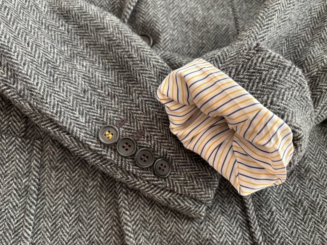 헤지스 울 헤링본 자켓 95사이즈 상품이미지5