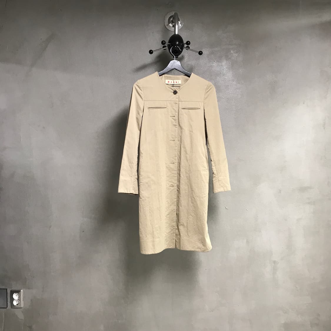 마르니 베이지 코트 38(W) 상품이미지1