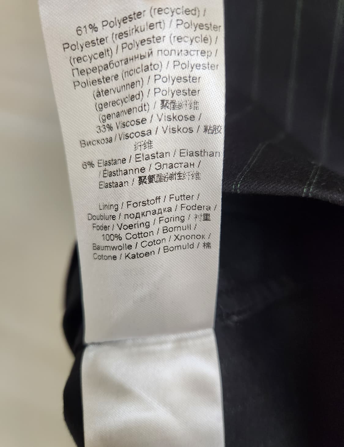 가니 카라 쇼트 원피스 XS사이즈(새상품) 상품이미지10