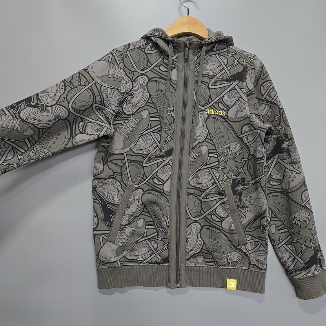 아디다스(adidas) 그래픽 풀집업 자켓 후디 M 상품이미지4