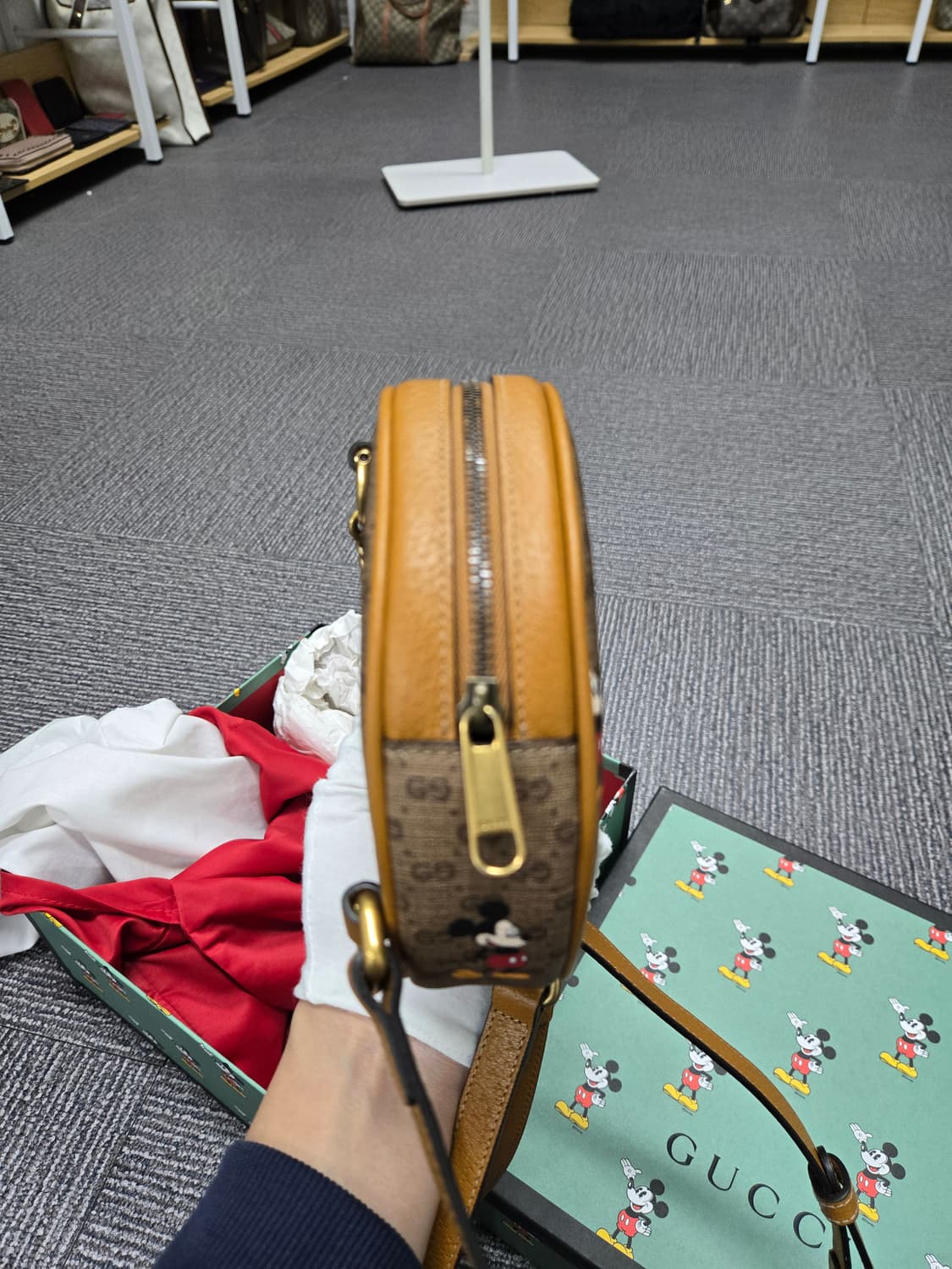 [특가][정품]구찌 미키 백팩 상품이미지3