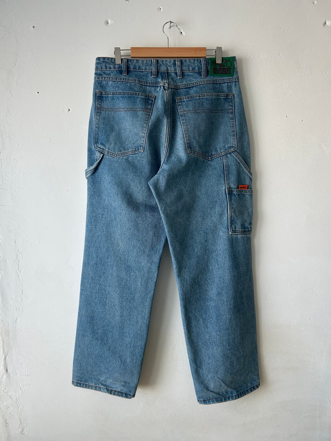 버터굿즈 weathergear 데님 배기 팬츠 / 블루,30 상품이미지4