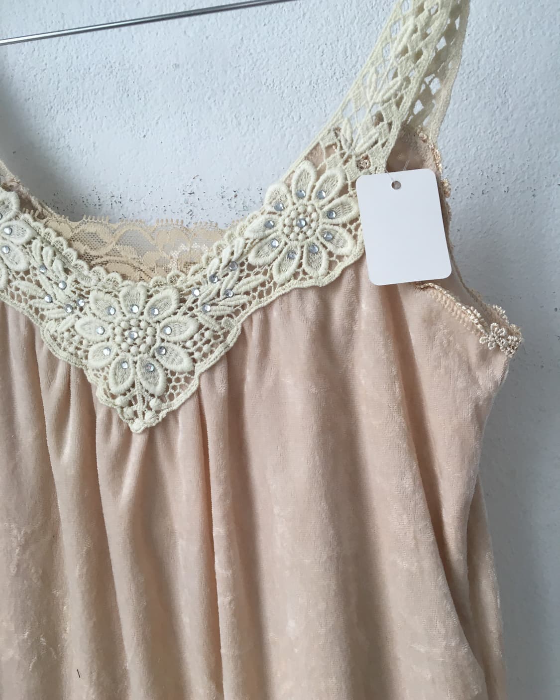 Flower point velvet sleeveless 상품이미지4