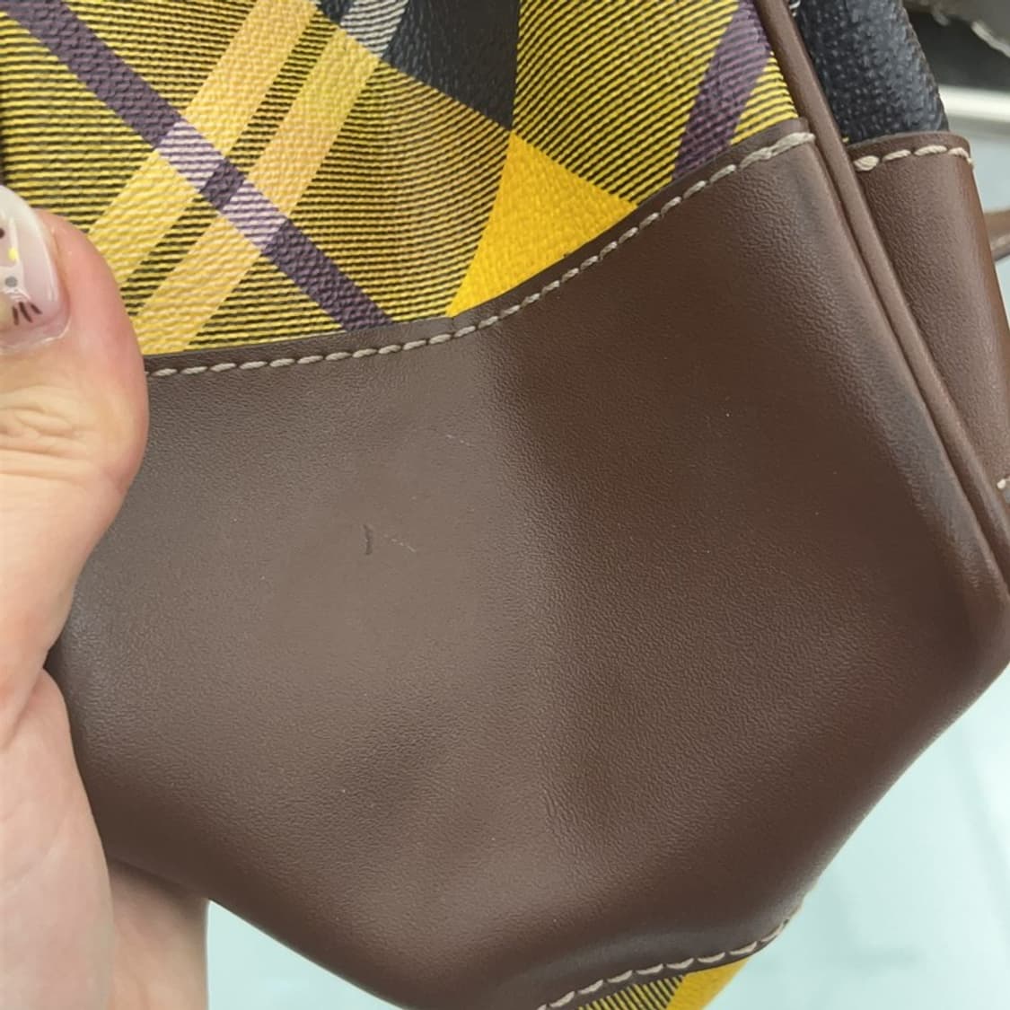 티니위니 빈티지 체크 핸드백 토트백 C06334 상품이미지9