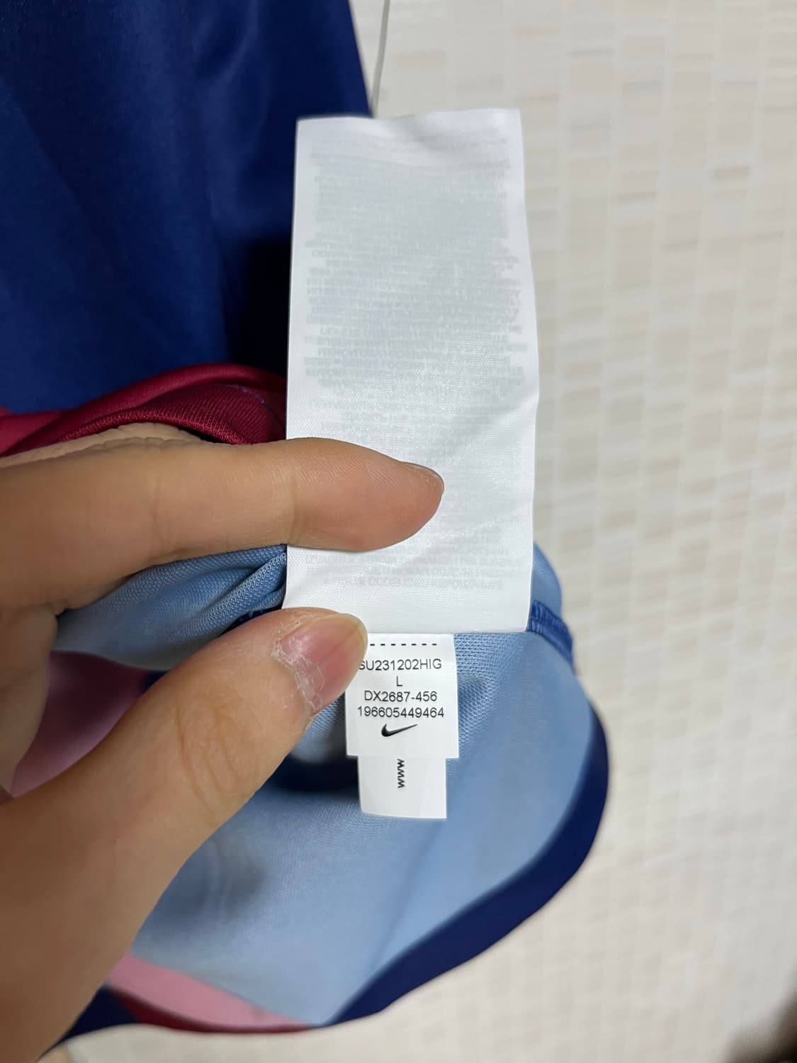 [L,XL] 바르셀로나 23-24 홈 유니폼 새상품 판매 상품이미지10