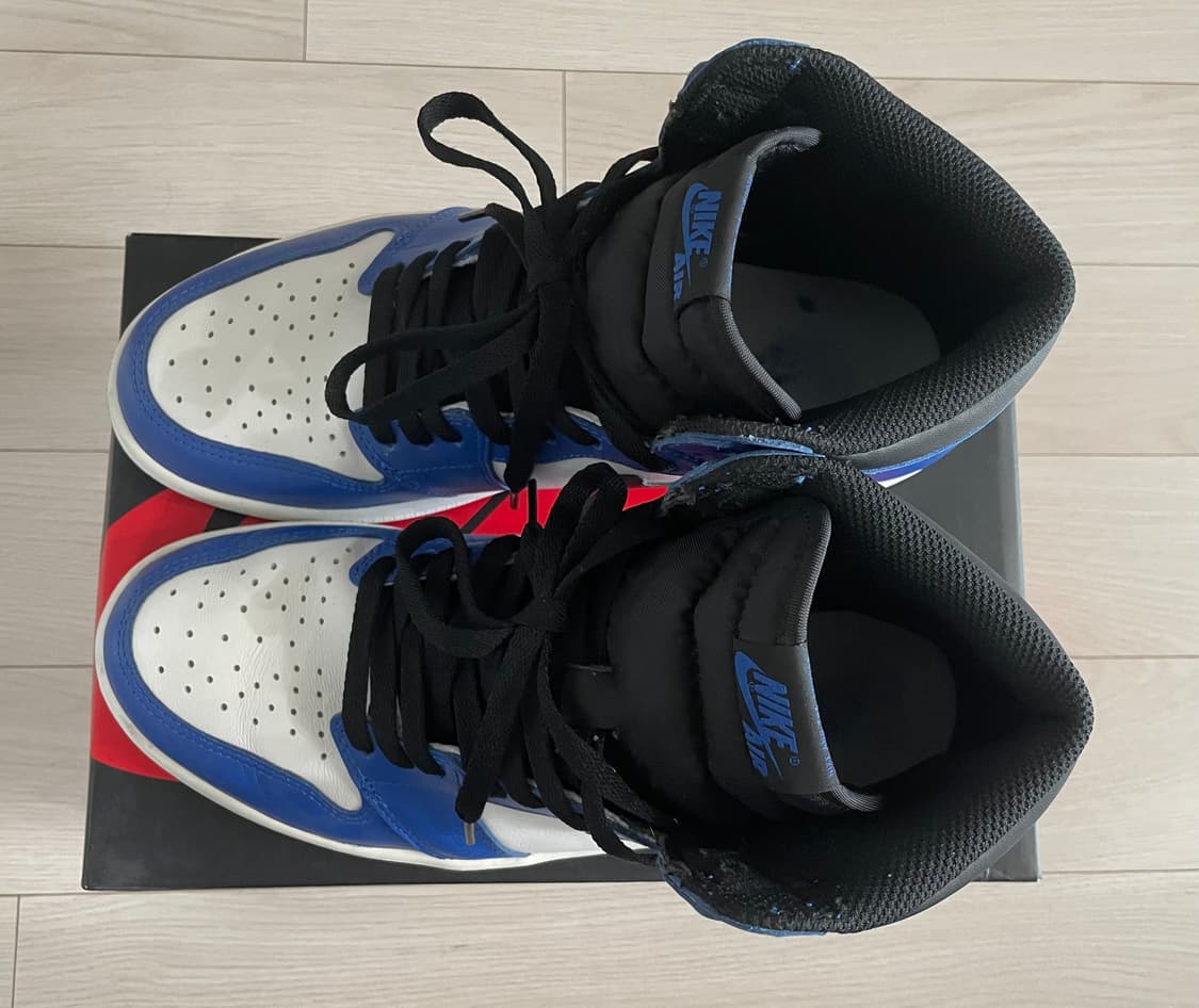 에어조던1 하이 게임로얄 275사이즈 상품이미지2