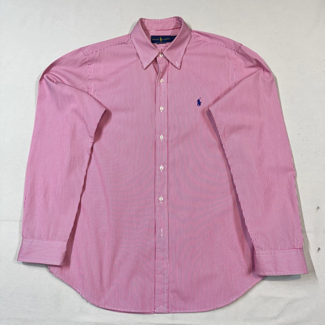 L) 폴로 랄프로렌 클래식핏 레드 스트라이프 포플린 셔츠 상품이미지1