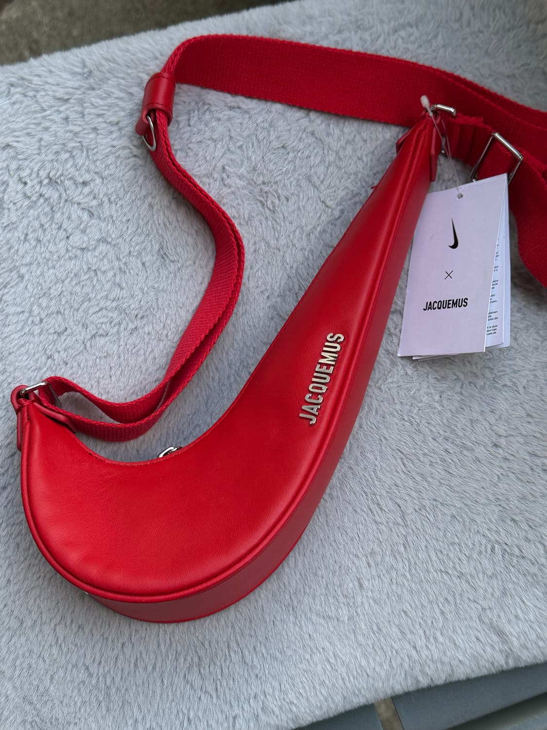 나이키 자크뮈스 스우시 크로스백 레드 새상품 상품이미지2