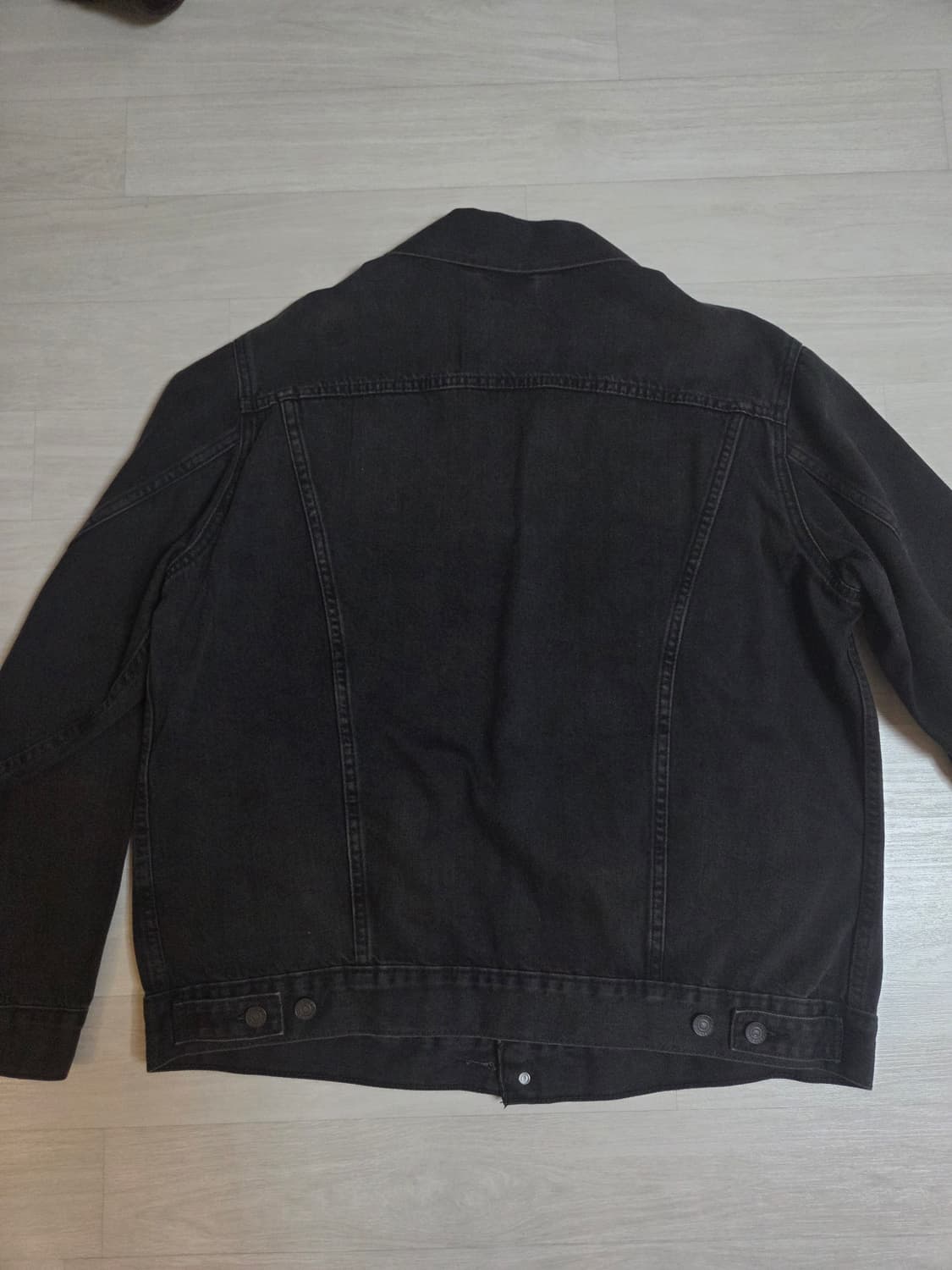 리바이스 트러커 흑청 상품이미지2