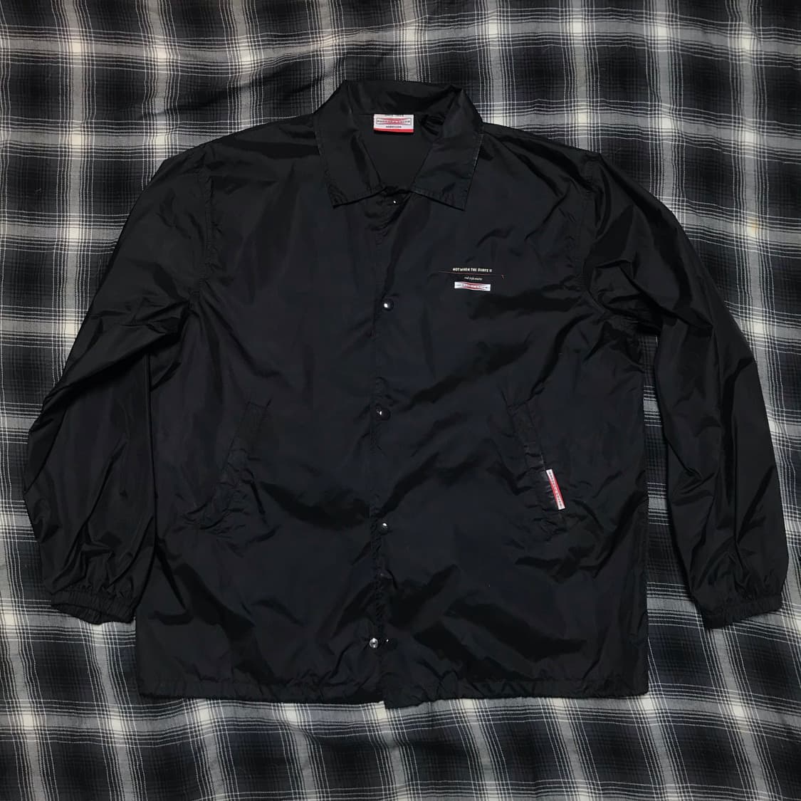 재팬 아메리칸 빈티지 고르돈 앤 스미스 코치자켓 블랙 상품이미지1