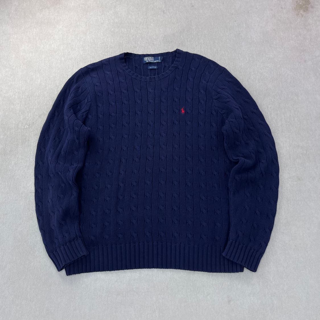 105 폴로랄프로렌 코튼 꽈배기 니트 상품이미지1