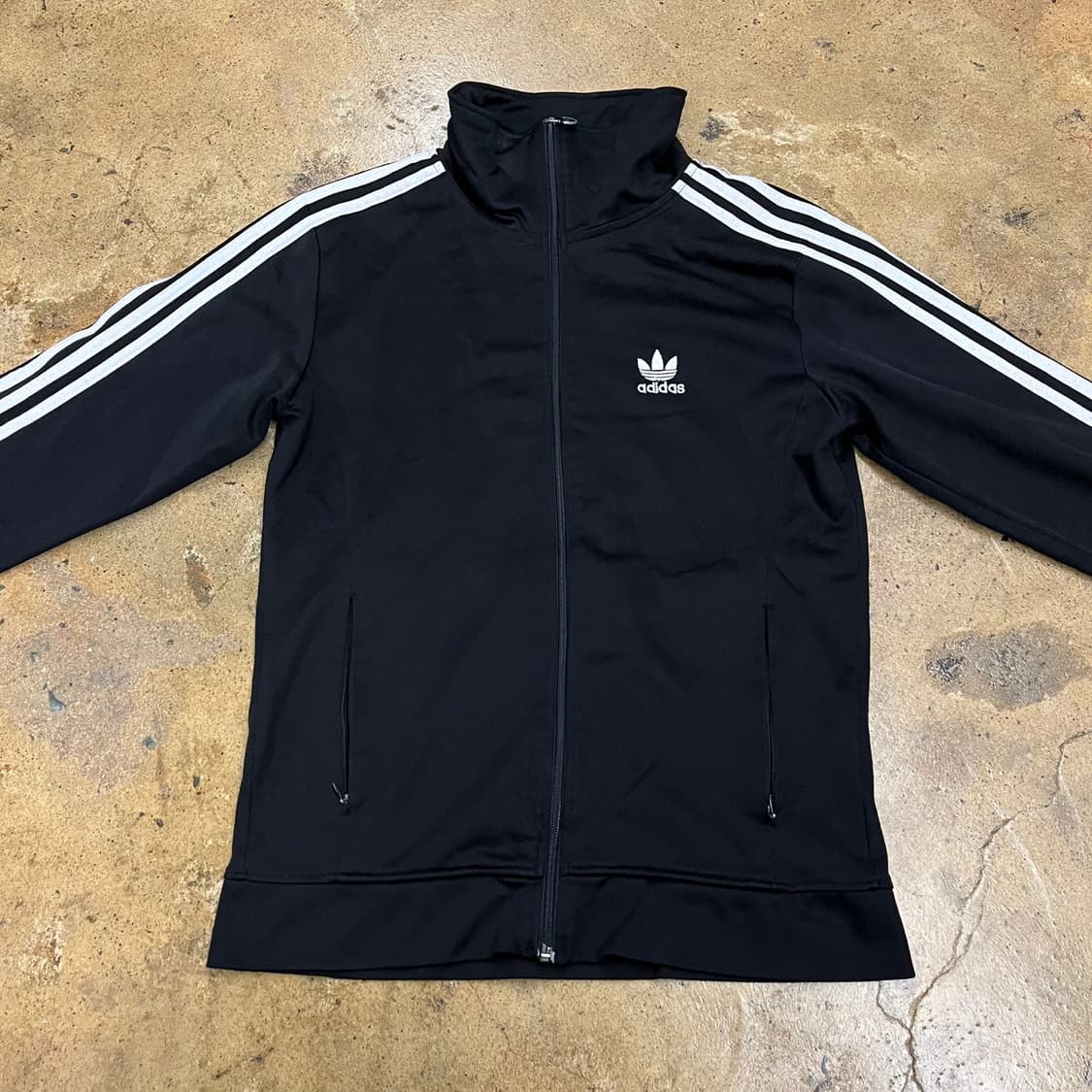[정품/105] 아디다스 블랙 삼선 트랙탑 져지 b10 상품이미지3
