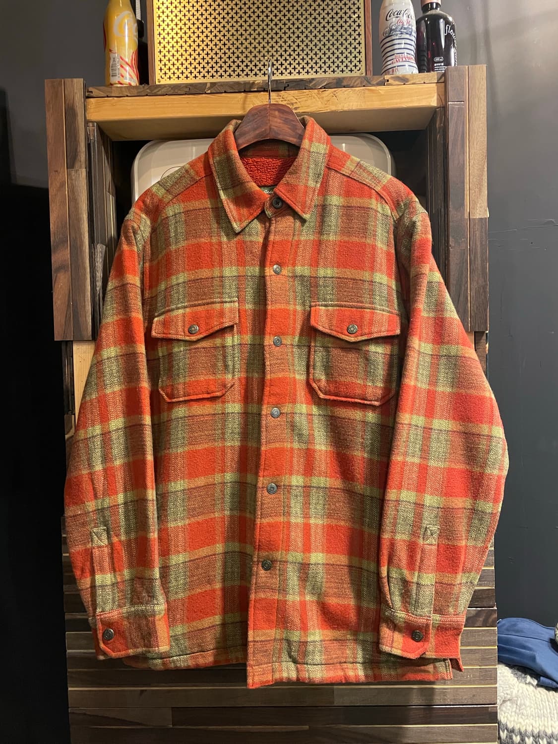 에디바우어 체크자켓 상품이미지1