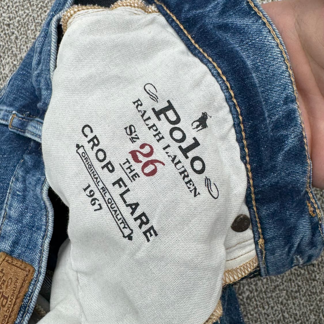 폴로 데님 팬츠  상품이미지6