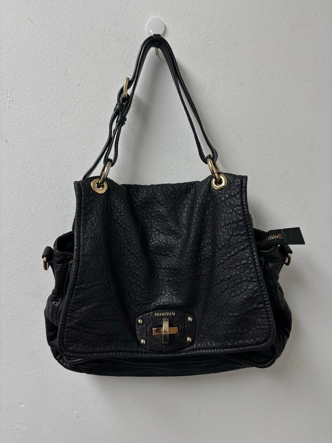 “MIUMIU” 00’s Archive Leather Bag 상품이미지1