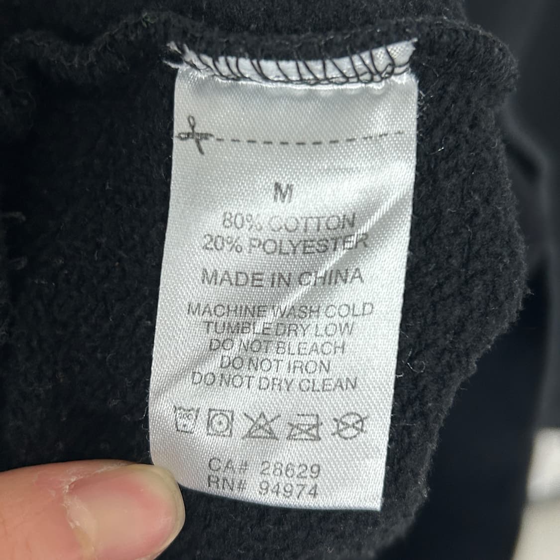 스투시 이탈릭 빅로고 후드티 블랙 상품이미지6