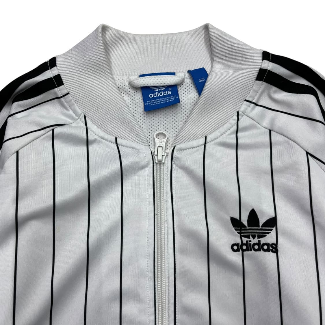 아디다스 블랙라인 화이트 블랙 단가라 트랙탑 85 상품이미지6