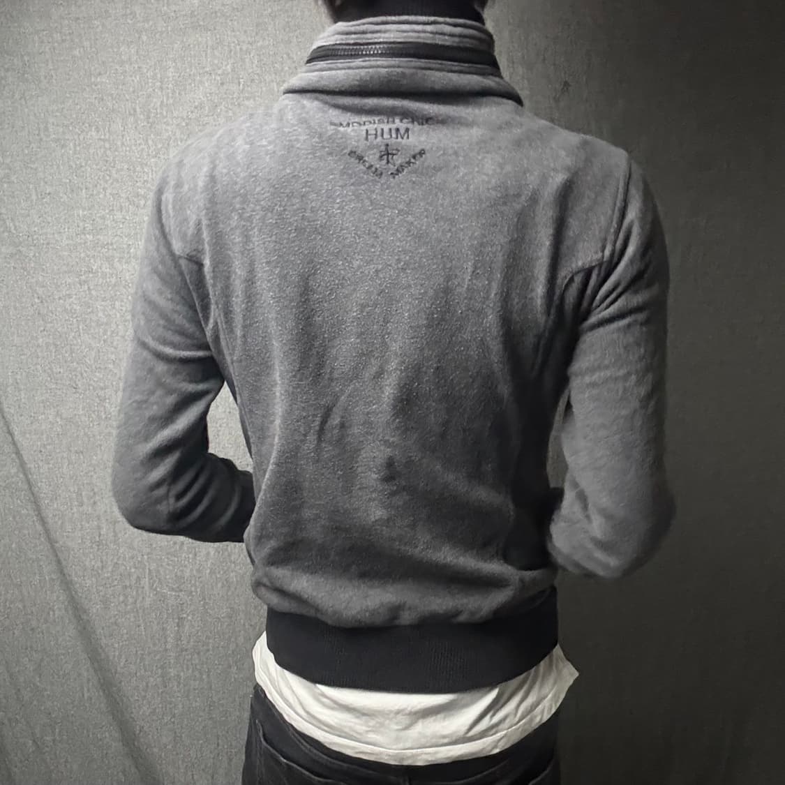 하이넥 더블 집업 자켓 상품이미지5