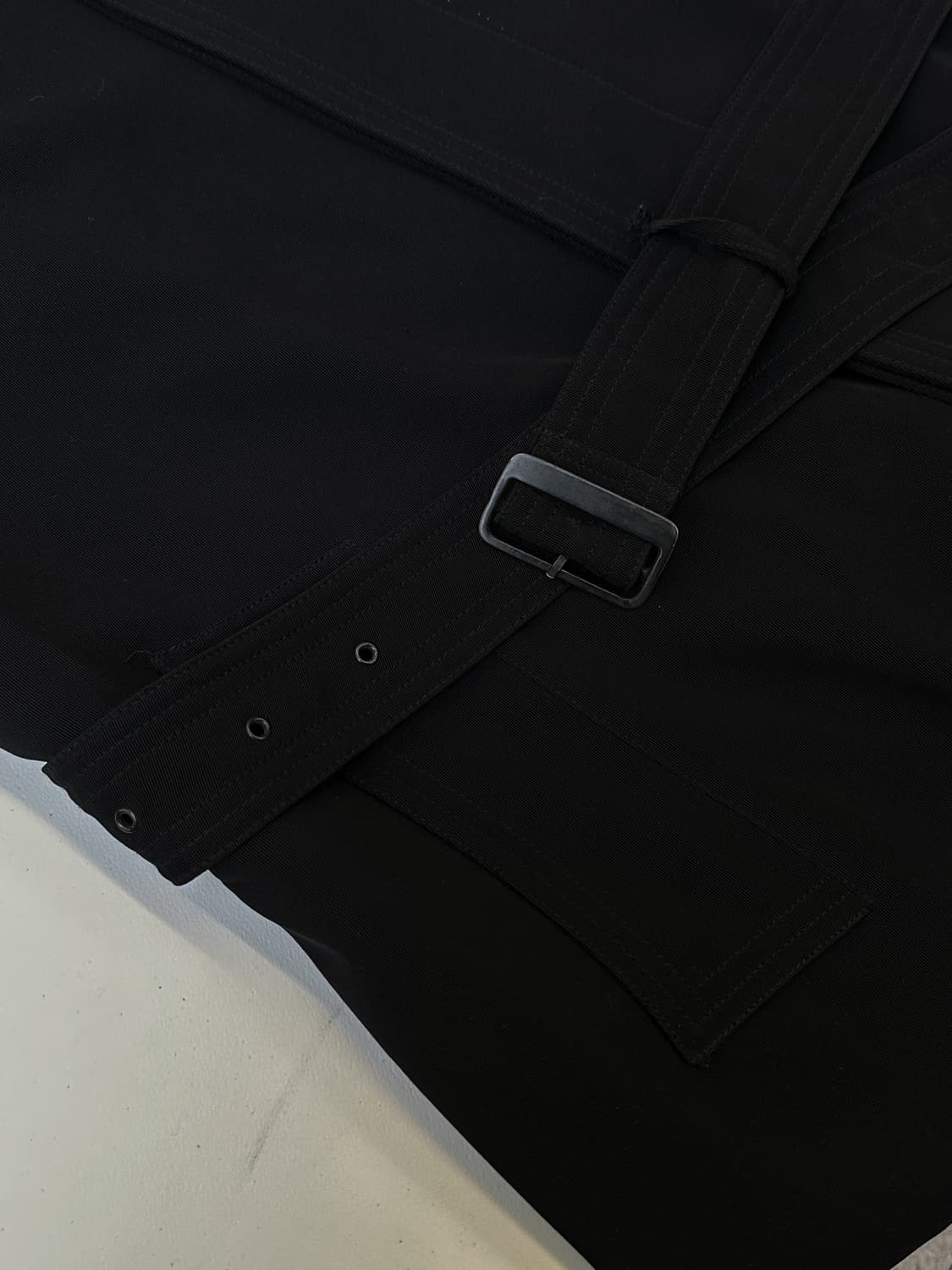 엠포리오 아르마니 8-90s 벨티드 트렌치 코트 상품이미지4