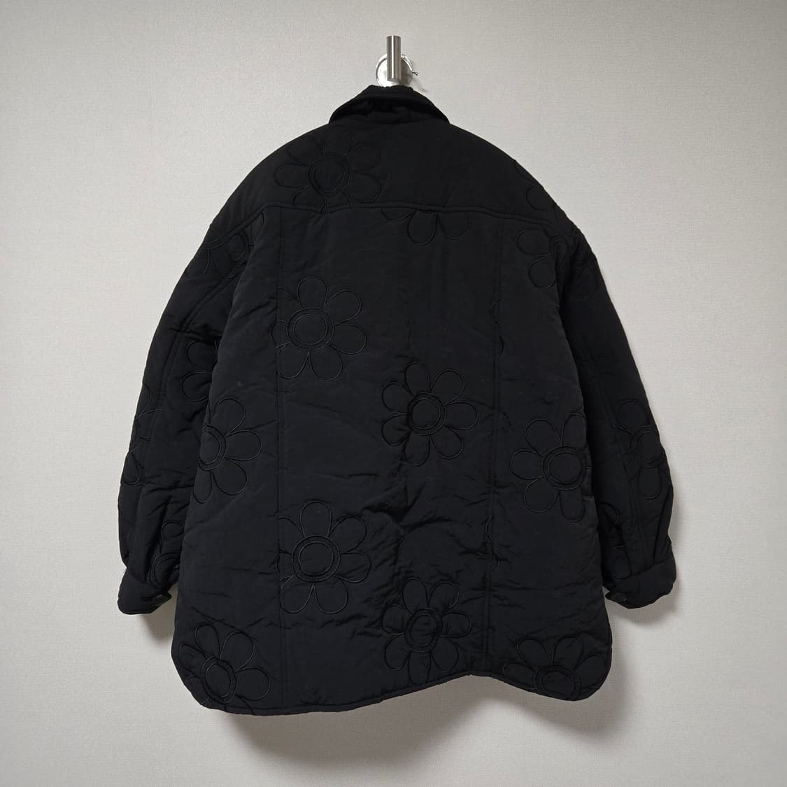 빈티지 플라워패턴 퀼팅 패딩자켓 / 여성 점퍼/ 여성 자켓  상품이미지4