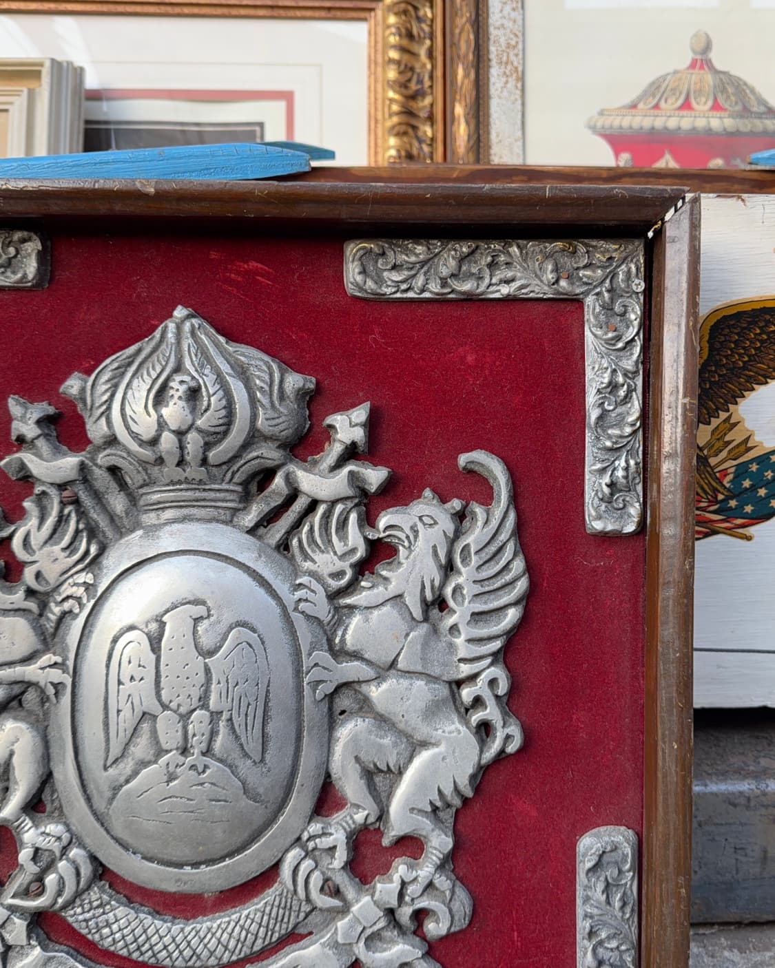 빈티지 소품 유럽식 문장 장식 상품이미지3